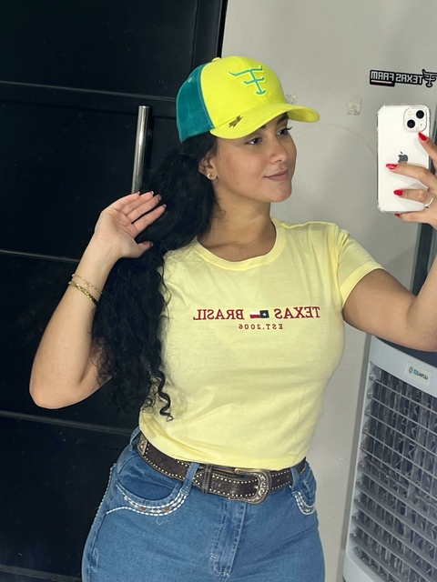 camiseta Texas brasil feminina - comprar online