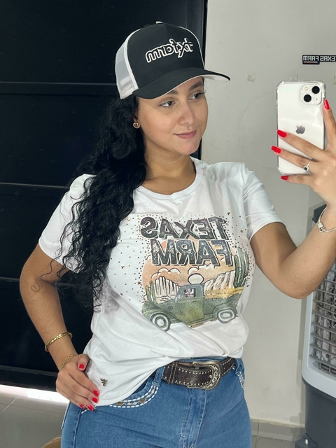 camiseta Texas farm feminina - comprar online