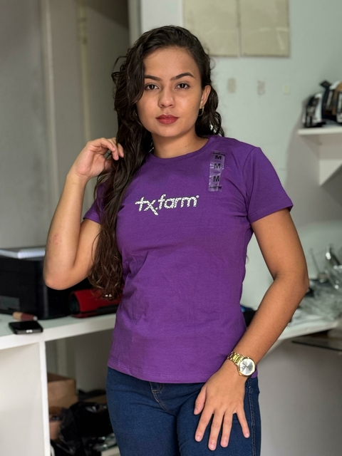 camiseta Texas farm feminina - comprar online