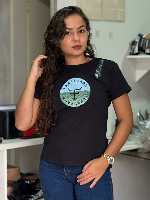 camiseta Texas farm feminina - comprar online