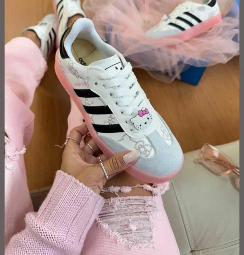 TÊNIS HELLÔ KIT COURO LEGÍTIMO