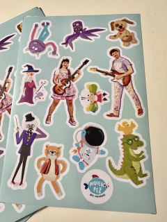 Stickers Todos los Personajes - comprar online