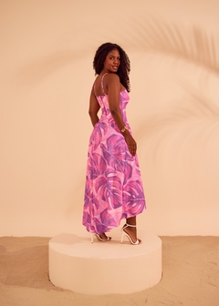 Vestido Havana Roxo - Loja Santa Bela