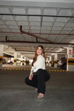 Calça Jeans Preto Com Brilho - loja online