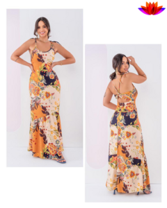 Vestido Samya AMARELO - comprar online