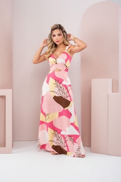 Vestido longo wanessa - comprar online
