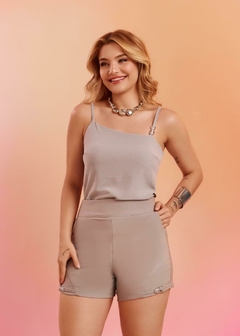 Conjunto Joana Cinza - Loja Santa Bela