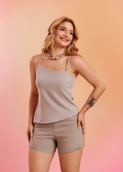 Conjunto Joana Cinza - comprar online