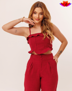 Conjunto Lia VINHO na internet