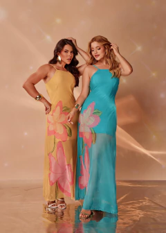 Vestido Fiorella Amarelo - Loja Santa Bela