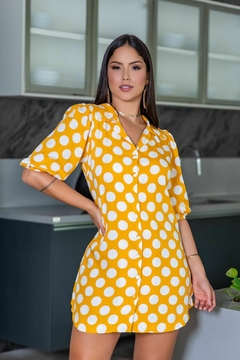 Vestido Chamisie Aline Amarelo - comprar online