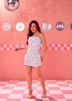 Vestido Macaquinho Lover AZUL - loja online