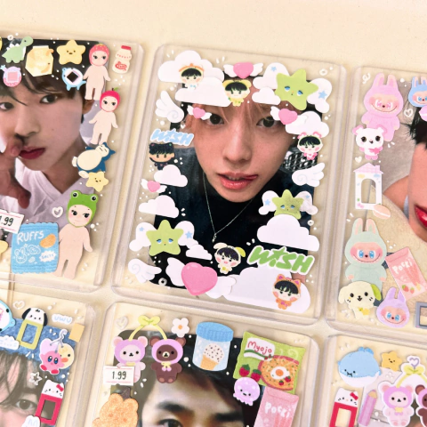Toploaders Decorados Personagens na internet
