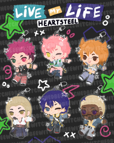 Chaveiros Heartsteel League of Legends