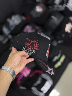 Gorra RICO O MUERTO Black & Red - comprar online