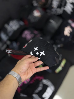 Gorra RICO O MUERTO Black & Red - cloindu