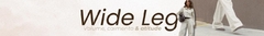 Banner da categoria Wide Leg