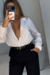 Calça Feminina Mom Sarja Preta com Elastano Flávia - loja online
