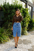 Imagem do Saia Feminina Midi Jeans Claro Samara