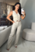 Imagem do Calça Feminina Wide Leg Linho Nina
