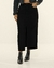 Saia Midi Sarja Maite Cor Preto - loja online