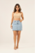 Saia Jeans Feminina Poliana