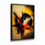 Quadro Decorativo Abstrato Rust Brushstroke - loja online
