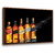 Quadro Decorativo Garrafas Johnnie Walker Álcool 63 - Visual Quadros