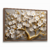 Quadro Decorativo Árvore Dourada 3D