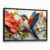 Quadro Decorativo Beija-Flor Floral 3D - Visual Quadros