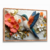 Quadro Decorativo Beija-Flor Floral 3D - loja online