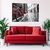 Quadro Decorativo Bicicleta Vermelha