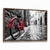Quadro Decorativo Bicicleta Vermelha na internet