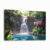 Quadro Decorativo Cachoeira e Floral - comprar online