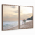 Quadro Decorativo Kit 2 Quadros Personalizados Casal Praia na internet