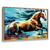 Quadro Decorativo Aquarela Cavalo - Visual Quadros