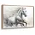 Imagem do Quadro Decorativo Cavalo Branco Imponente
