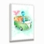 Quadro Decorativo Kombi com os Dinossauros na internet