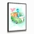 Quadro Decorativo Kombi com os Dinossauros - Visual Quadros