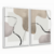 Quadro Decorativo Kit 2 Quadros Estilo Escandinavo - Visual Quadros