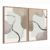 Imagem do Quadro Decorativo Kit 2 Quadros Estilo Escandinavo