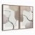 Quadro Decorativo Kit 2 Quadros Estilo Escandinavo na internet