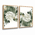 Quadro Decorativo Kit 2 Quadros Floral - Visual Quadros