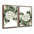 Quadro Decorativo Kit 2 Quadros Floral - loja online