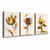 Quadro Decorativo Floral Triplo 583136296 - comprar online