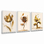 Quadro Decorativo Floral Triplo 583136296 na internet