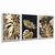 Quadro Decorativo Floral Triplo 664255848 na internet