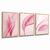 Quadro Decorativo Floral Triplo 693635267 - Visual Quadros