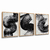 Quadro Decorativo Geométrico Triplo 613545518 - Visual Quadros