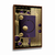 Quadro Decorativo Abstrato Gold And Purple - Visual Quadros
